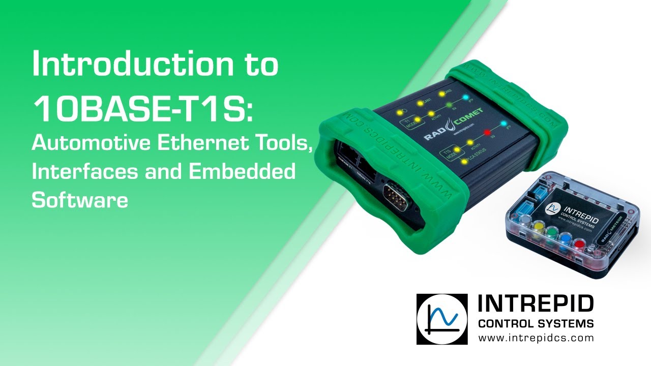 Introduction to 10BASE-T1S: Automotive Ethernet Tools, Interfaces and Embedded Software